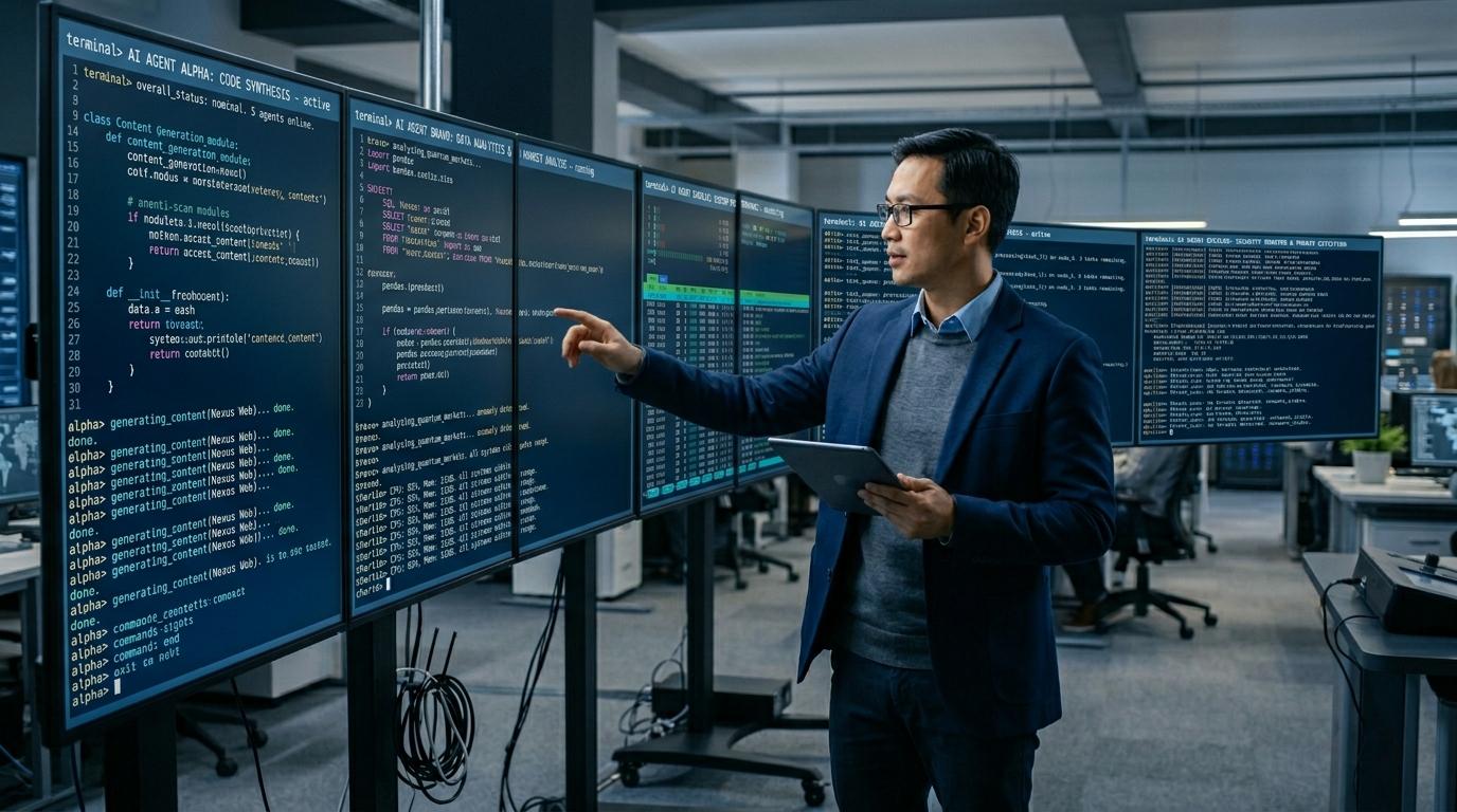 Nghệ thuật quản trị AI Agent: Khi một “Đốc công” điều khiển 5 kỹ sư ảo hoàn thành 500.000 dòng code